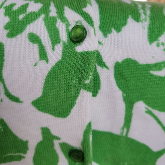 JONES NEW YORK Signature Floral Cotton Cardigan - Picture 3 of 6